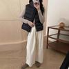 Cotton Vest Women's Autumn and Winter New Stand-up Collar Short Cotton Vest Pocket Zipper Light and Slim Vest