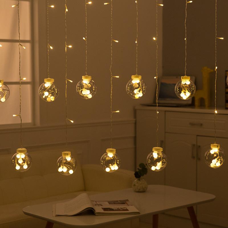 Christmas Decoration LED Birthday Gift Wishing Ball Light String Creative Modeling Light Photography Room Decoration Light String