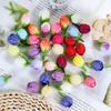 Rose Silk Artificial Buds For Diy Wedding Bouquets Home Decor Supplies Craft