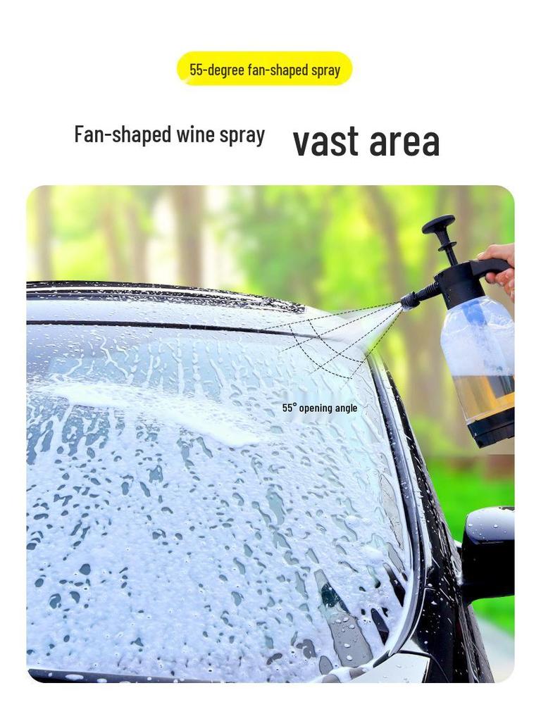 Handheld 2L Foam Sprayer for Car Wash & Gardening
