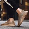 Braune Herrenschuhe Rutschfeste Freizeit-Sneaker Atmungsaktiv Outdoor Jogging Training Wandern Sport Laufen Für Damen Schnür-Sneaker