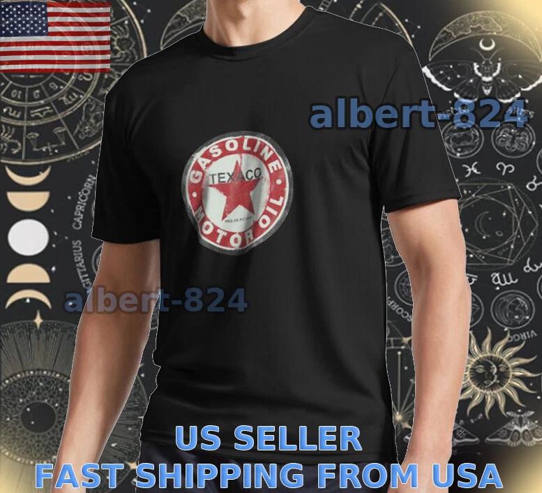NEW SHIRT GASOLINE TEXACO MOTOR OIL LOGO T shirt FUNNY AMERICAN SIZE S TO 5XL 4XL