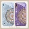 Fragrant Golden Mandala For Samsung A01 02 A03 Core 04 05 A06 10 12 A13 14 5G 15 16 M02 12 Note 8 9 10 20 glass Ultra phone case