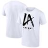 Men's Black LA Knight Big Logo T-Shirt Summer Short Sleeve Women Tee Shirts 2025 New Fashion Sports Children Clothes Tops