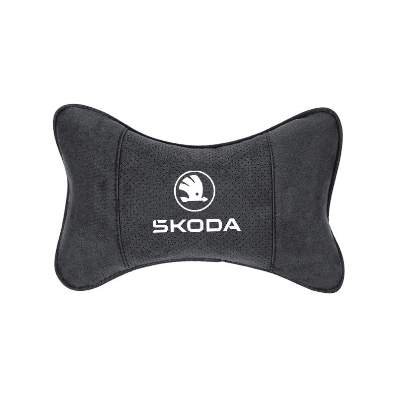 Car Headrest Memory Foam Neck Pillow Auto Accessories For Skoda Yeti Kamiq Kodiaq Karoq Octavia Fabia Rapid Mk3 Superb Derivati Kybf34