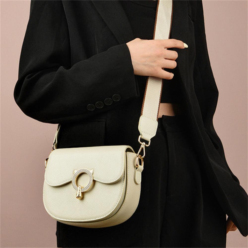 New Niche Exquisite Calfskin Bag High-End Feeling Small All-Match Bag Ladies Shoulder Messenger Bag