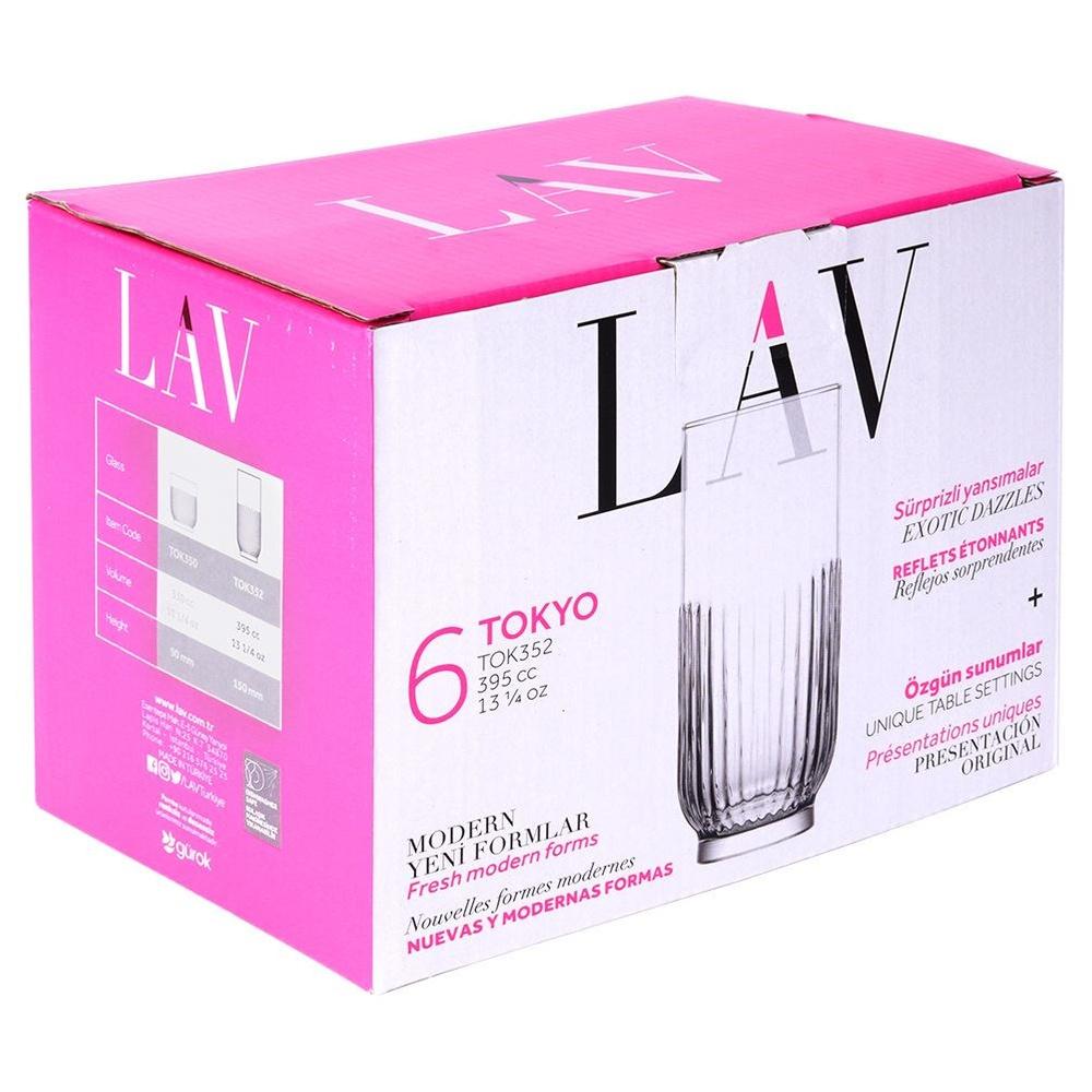 Glasses 380 ml 6 pcs.