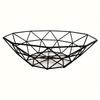 1pc Wire Fruit Bowl Iron Mesh Woven Fruit Basket Kitchen Countertop Fruit Bowl Vegetable Decorative Holder for Kitchen Snacks