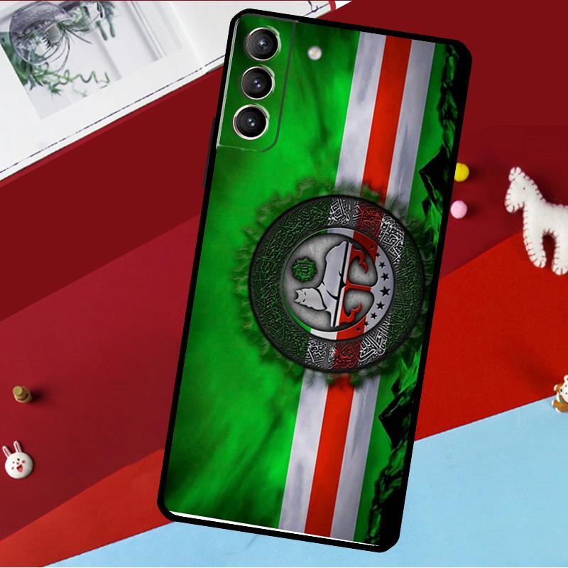 Chechnya Chechen Flag Funda For Samsung Galaxy S26 S25 S24 S21 S22 S20 Ultra S9 S10 Plus S23 FE S25 FE Phone Case