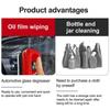 Ölfilm-Reiniger für Autoglas – Ölfilm-Reiniger für Auto-Windschutzscheiben, Reinigungsbürste für Auto-Ölfilm, Ölfilm-Entferner für Glas, 120 ml