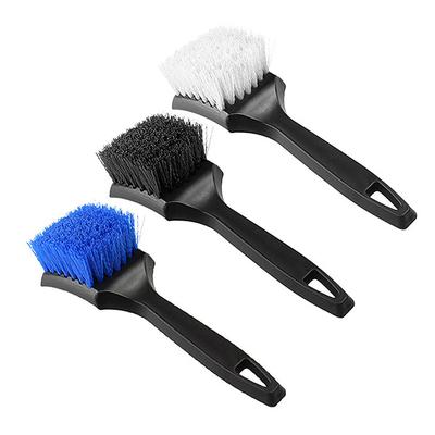 Perie pentru jante pentru anvelope auto Perie pentru curățare butuc roți Detaliere roți auto Accesorii pentru curățare Anvelope alb negru Instrument de spălare automată