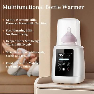 Multifunctional Single Bottle Milk Warmer Baby Bottle Sterilizer Breast Milk Heating Constant Temperature Hot Milk Milk Warmer