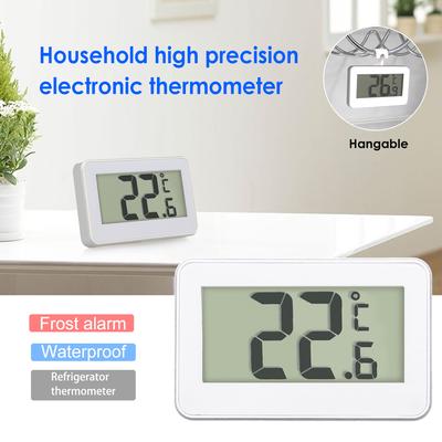Ayarlanabilir Stand Mıknatıs Frost ile Dijital LCD Buzdolabı Termometre Buzdolabı Dondurucu Termometre