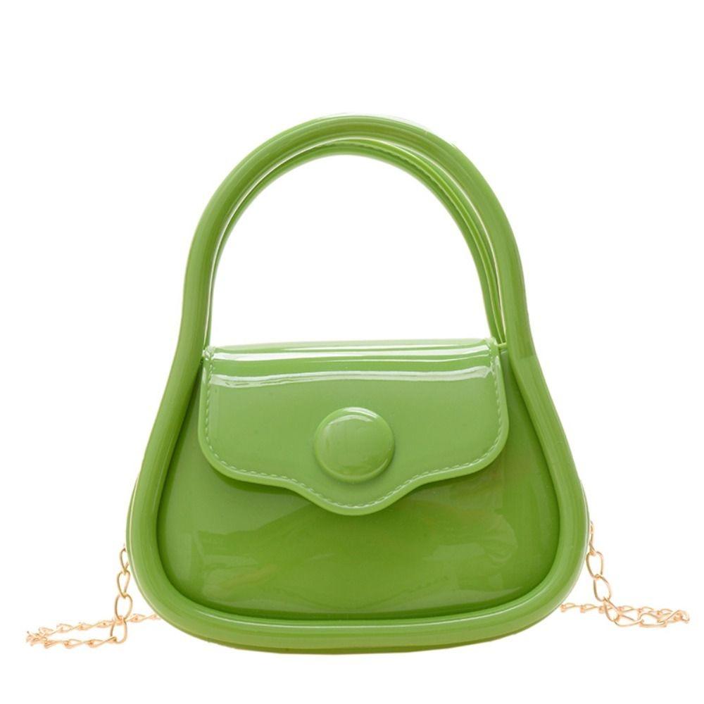 New Design Small Jelly Bag Exquisite Fashiable Mini Handbag Soft Feminine Style Shoulder Bag Commuting