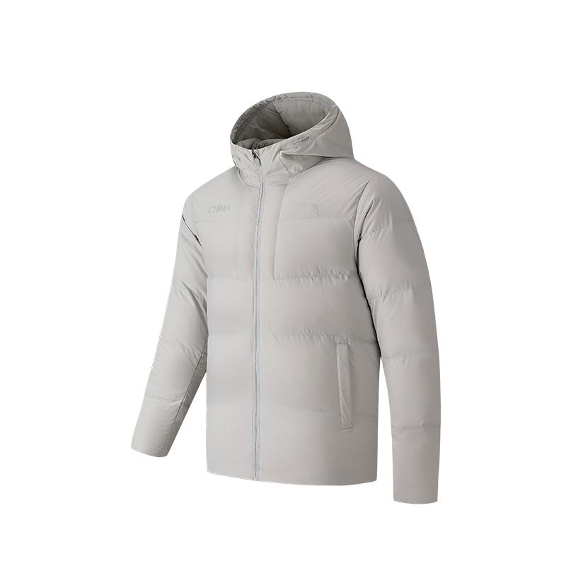 Anta Variety Training Collection Down Jacket Unisex Beige Pink Gray 172547903-2 L