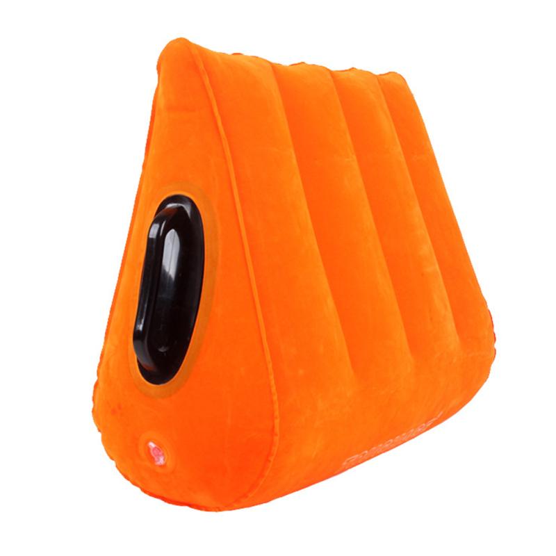 Sex Pillow Adult Toy Inflatable Triangle Positioning Cushion Ramps for Couples Women Men Female