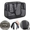 Dual-Zip Design Mesh Shower Caddy Tote Bag Cosmetic Storage Bag Multifunctional Shower Bag Large Capacity