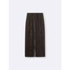 Gu By Uniqlo Velvet Narrow Maxi Skirt Z+e