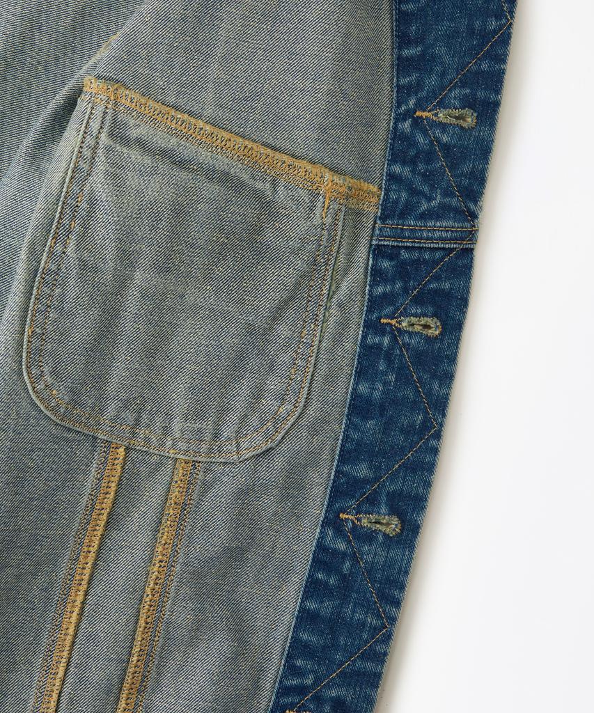 Outstanding 50S Western Rider Selvedge Jacket_L.Blue