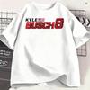 Kyle Busch Cotton T Shirt For Unisex Summer Awesome Tshirts Crewneck Harajuku Tees Oversize Pattern Clothes