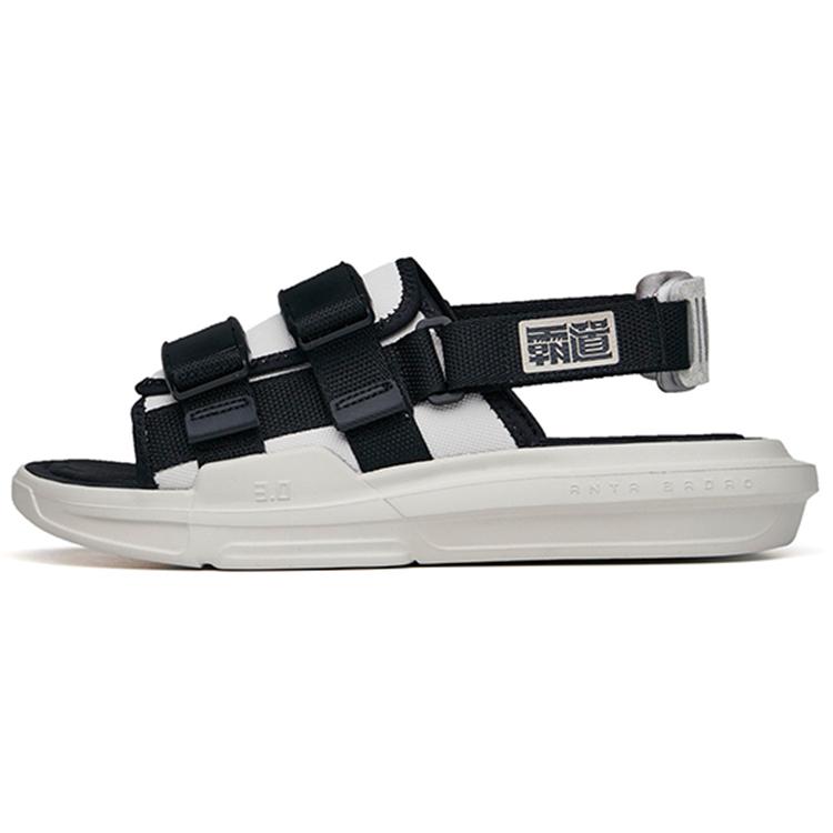 

new Anta Bastard Beach Sandals Men s Black Gray 40