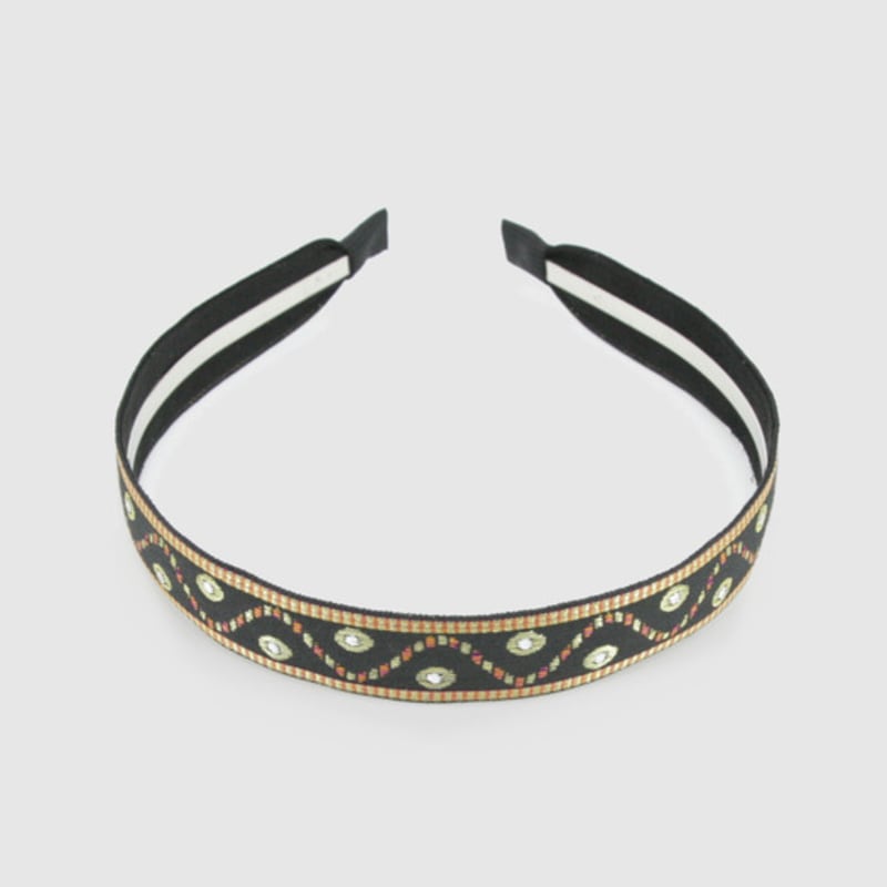 LALA Bohemian Imported Hairband M-Yellow Gold, Red Gold
