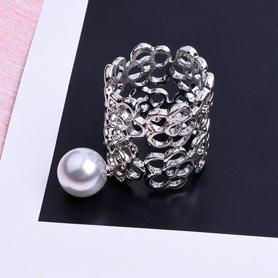Korean Cartoon Pearl Brooch & Camellia Corsage with Crystal Diamond Scarf Buckle
