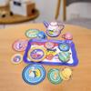 Set Toy Dishes And Utensils with Accessories Pretend Toys for Toddler Boys Children Kitchen