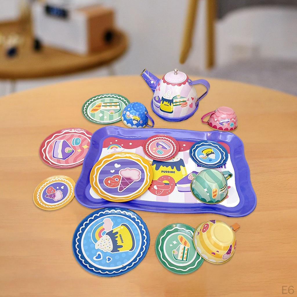 Set Toy Dishes And Utensils with Accessories Pretend Toys for Toddler Boys Children Kitchen