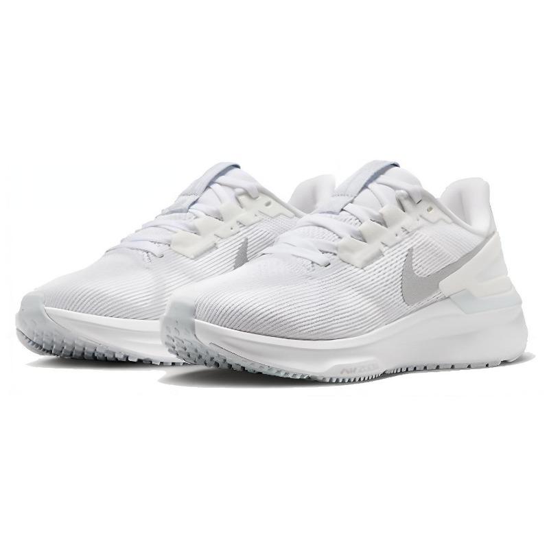 Nike Zoom Structure 25 Dames Lage Hardloopschoenen Wit DJ7884-101