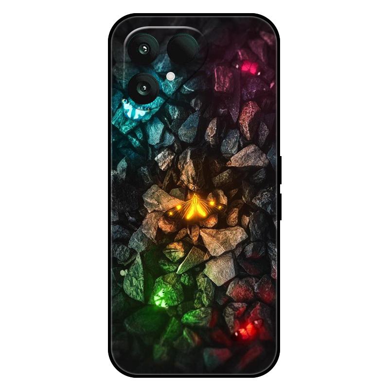 For FairPhone Gen. 6 Phone6 Case Luxury Silicone Starry Sky Painted Soft Bumper for Fairphone 6 Fairphone6 Phone Cover TPU Funda