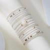 Trendy Geometric Beaded Multilayer Bracelet Set