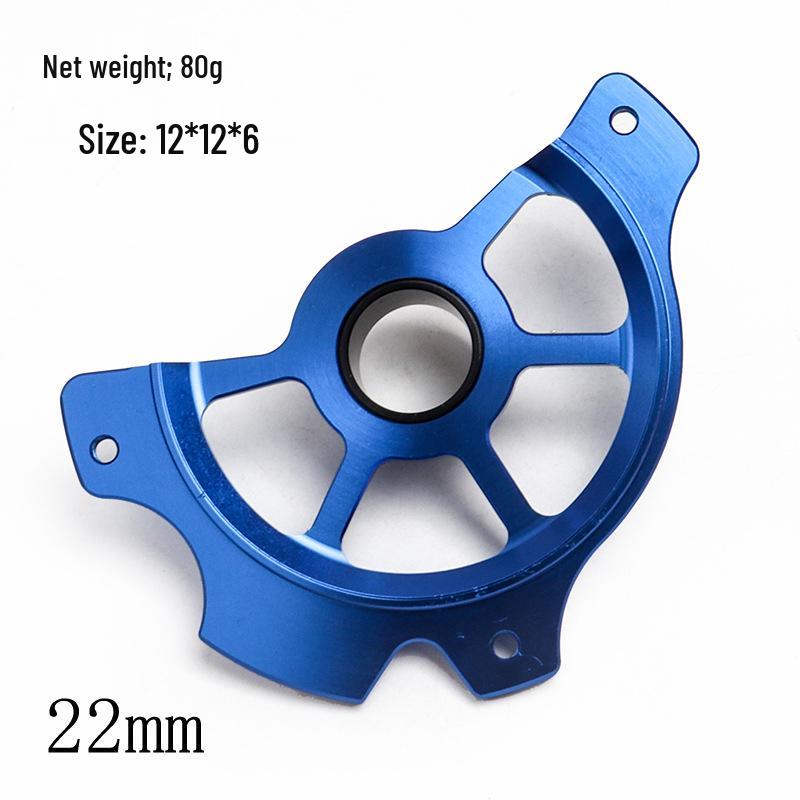 Front Brake Disc Guard for Yamaha YZ/125 250X YZ WR250F 450F, 20/22mm Inner Hole