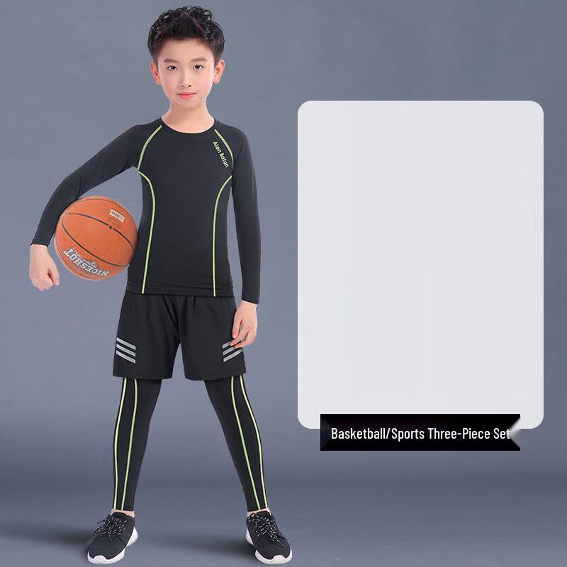

WEZHO Boys Compression Base Layer Set