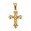 2 PCs 304 Stainless Steel Retro Charm Gold Plated Key Cross Wing Butterfly Pendant For DIY Necklace Bracelet Jewelry Making