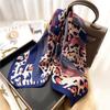 Silk Scarf For Women Luxury Hijab Hair Bands Square Neckerchief Female Satin Shawl Ribbon Headband Fashion Wraps Bandana