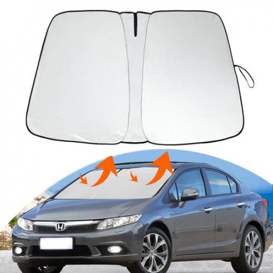 For Honda Civic 06-11 Car Front Windshield Sunshade Cover Window Visor Protector