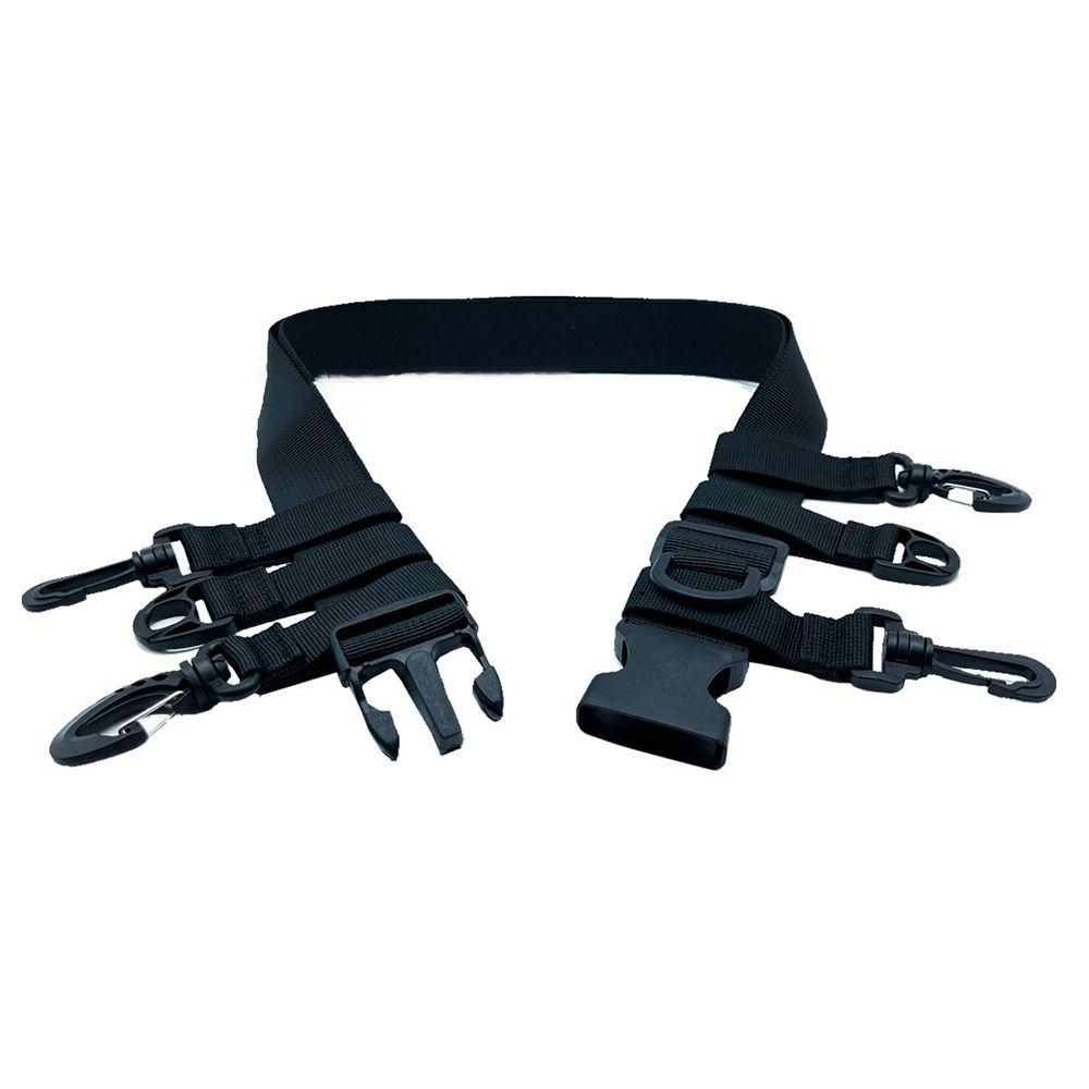 Portable Fishing Waist Belt Rod Holder Adjustable Wading Belts Outdoor Belt Fly Fishing