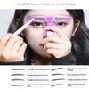 8 Styles Eyebrow Stencil Kit Reusable Design Eyebrow Shaping Template Tool Eyebrow Grooming Card For Beginners Makeup