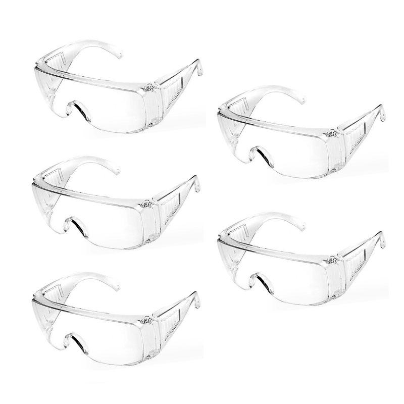 Safety Protective Goggles Anti Fog Goggles Vented Sides Shields Glasses Chemical Goggles Laboratory Safety Protective Equipment