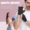 Half Finger Breathable Bodybuilding Training Silicone Palm Weightlifting Gloves Fitness Gloves Dumbbells Gloves Gym Mittens