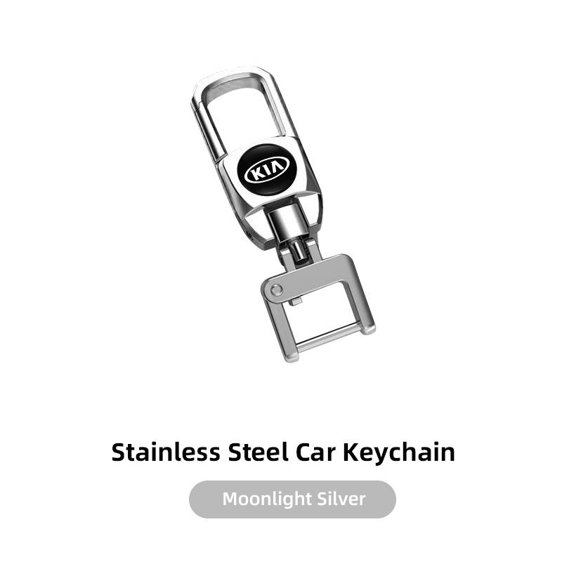 Car Keychain 360 ° Rotating Keyring Valve Stem For KIA K5 K9 Sorento Ceed Sportage Carnival Stinger Forte Niro Cadenza Soul EV6 rnqt40