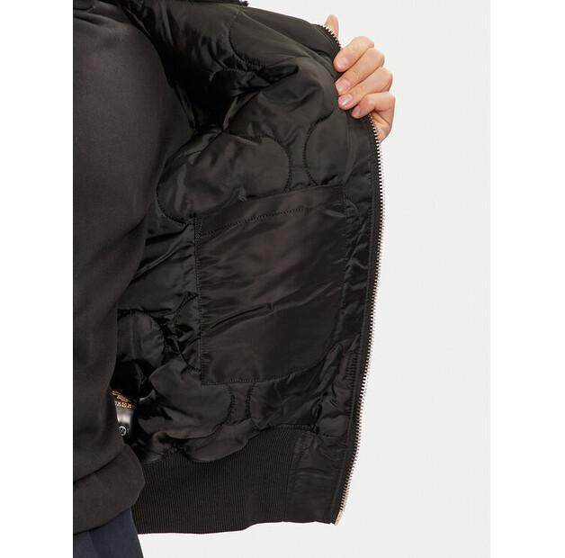 Зимняя куртка Alpha Industries 113145, черная, стандартный крой