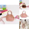 Minimalist Shell Clutch Bag With Top Handle For Kids And Teens Daily Use