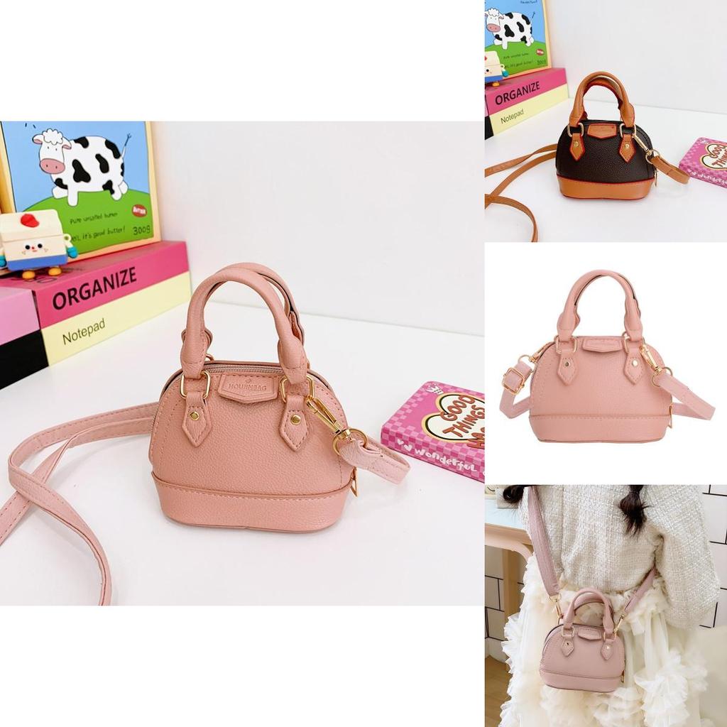 Minimalist Shell Clutch Bag With Top Handle For Kids And Teens Daily Use