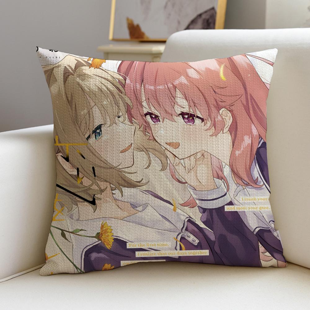 My Wish Is to Fall in Love Until You DieS Cushion Cover  linen pillowcase square removable and washable cushion