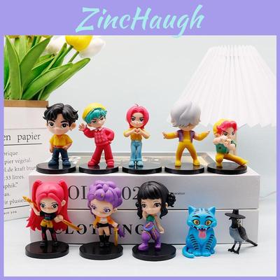 Kpop Łowcy Demonów PVC Kolekcjonerska Zabawka Z Figurkami Dla Fanów Anime