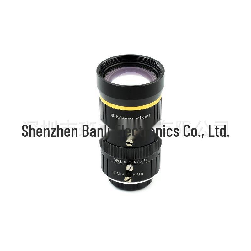 Premium HD Zoom Telephoto Lens, 8-50mm Focal Length, C-Mount