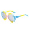 Children Star Cartoon Round Colors Sunglasses Baby Girl Boy Uv400 Goggles Outdoor Kids Summer Beach Holiday Eyewear Accessories