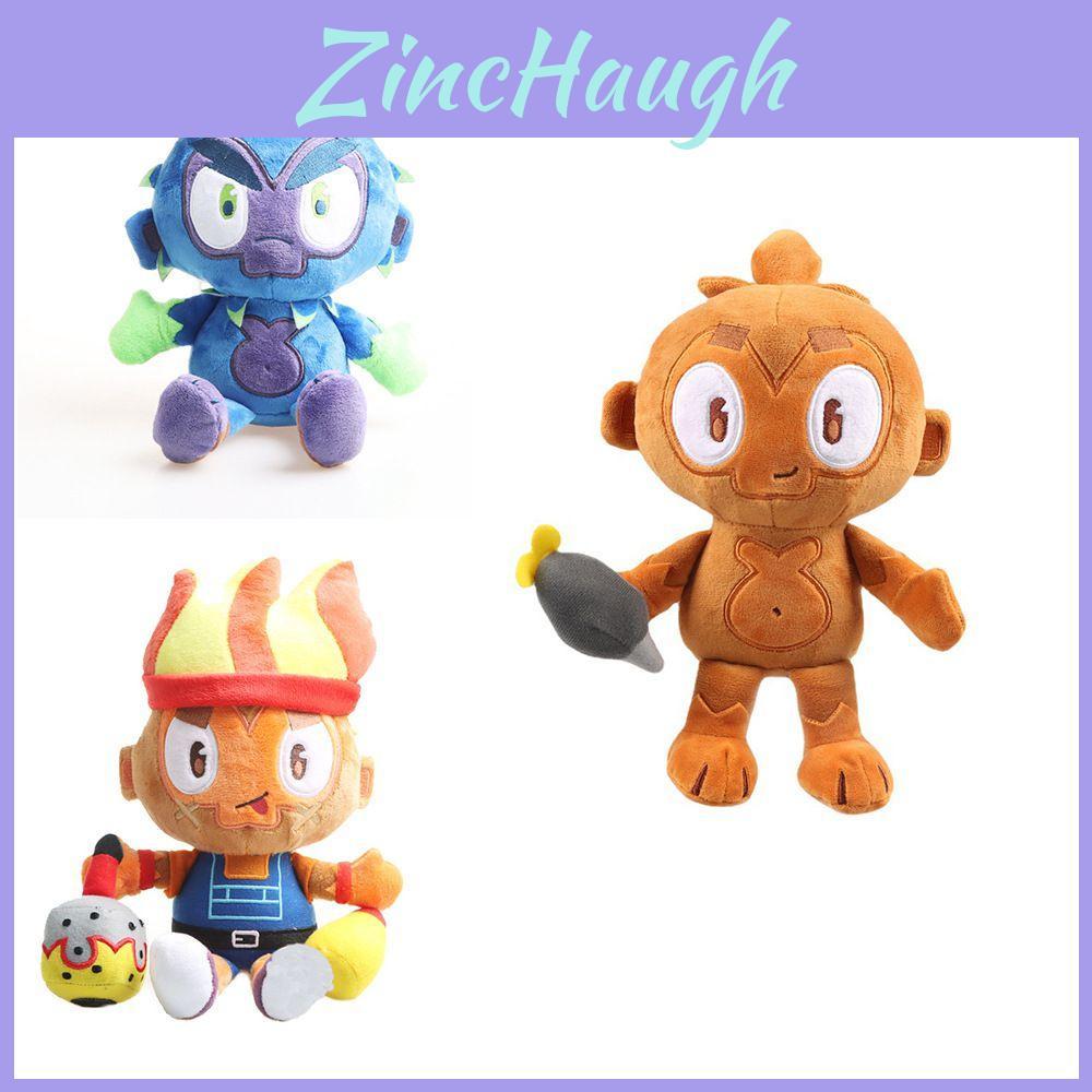 Soft And Adorable Monkey Plush Toy Inspired By Bloons Td6 Game